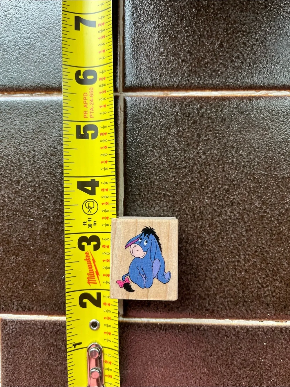 Disney- Piglet & Eeyore All Night Media Rubber Stamps #997D05 & #199-C01 - Picture 5 of 8